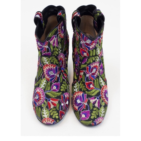 🔥HP🔥 LAURENCE DACADE size 35 embroidered floral - Picture 3 of 8